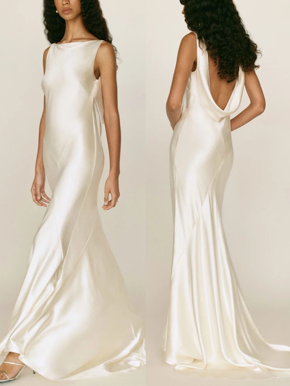 Reformation Isabelle Silk Dress - NWT